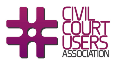 Civil court users association logo